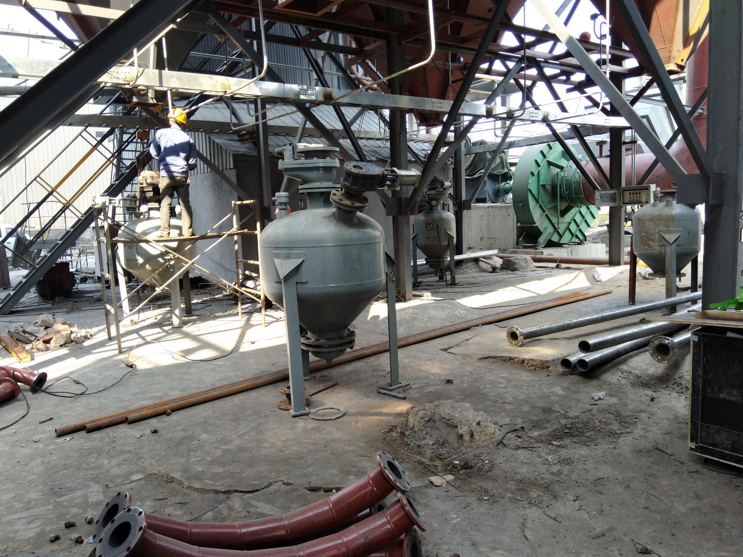 密相氣力輸送種地倉泵